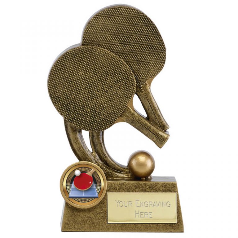Table Tennis Trophies & Table Tennis Awards Order At Wessex Trophies